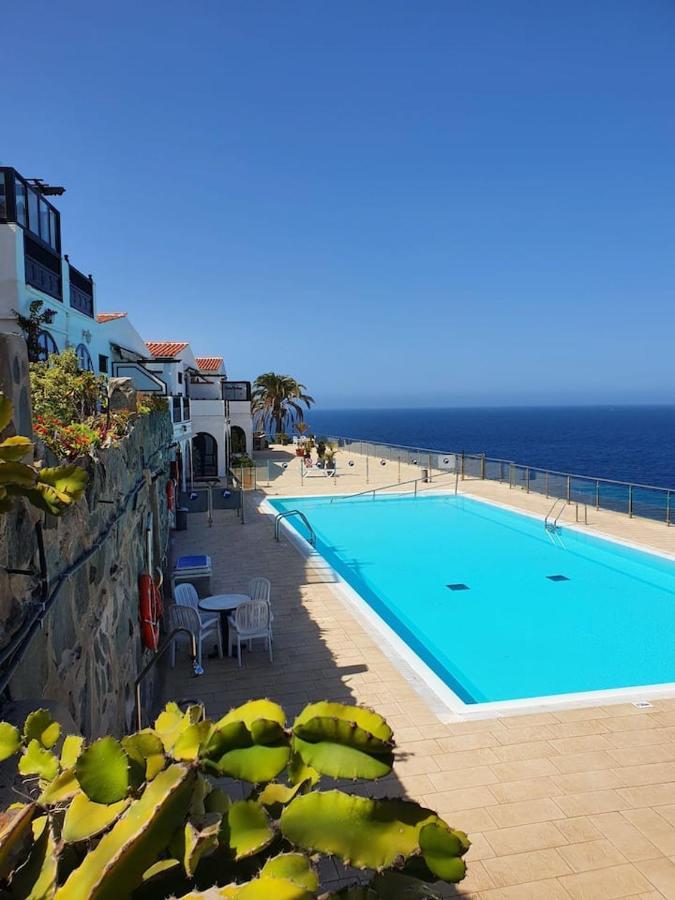 Very Romantic Seaview Apartment Patalavaca Mogan With Warm Pool Εξωτερικό φωτογραφία