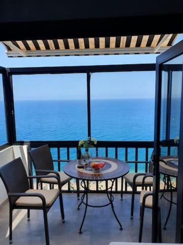 Very Romantic Seaview Apartment Patalavaca Mogan With Warm Pool Εξωτερικό φωτογραφία